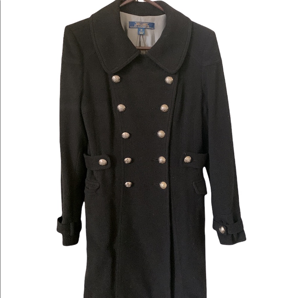 Women’s Millard Fillmore Sportswear Black Peacoat size M